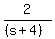 2%2F%28%28s%2B4%29%29