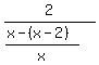 2%2F%28%28x-%28x-2%29%29%2Fx%29%29
