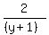 2%2F%28%28y%2B1%29%29