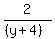2%2F%28%28y%2B4%29%29