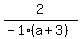 2%2F%28-1%28a%2B3%29%29