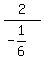 2%2F%28-1%2F6%29
