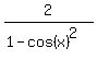 2%2F%281-cos%28x%29%5E2%29