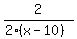 2%2F%282%28x-10%29%29