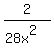 2%2F%2828x%5E2%29
