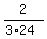 2%2F%283%2A24%29