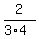 2%2F%283%2A4%29