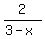 2%2F%283-x%29