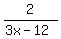 2%2F%283x+-+12%29