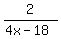 2%2F%284x-18%29