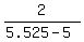 2%2F%285.525-5%29