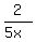 2%2F%285x%29