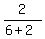 2%2F%286%2B2%29