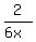 2%2F%286x%29