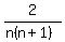 2%2F%28n%28n%2B1%29%29