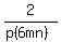 2%2F%28p%286mn%29%29