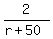 2%2F%28r%2B50%29