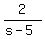 2%2F%28s-5%29