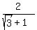 2%2F%28sqrt%283%29%2B1%29