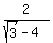 2%2F%28sqrt%283%29-4%29