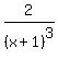 2%2F%28x%2B1%29%5E3