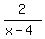 2%2F%28x-4%29