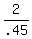 2%2F.45