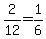 2%2F12=1%2F6
