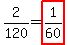2%2F120+=+highlight%281%2F60%29