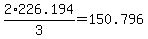 2%2F3%2A226.194=150.796+