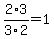 2%2F3%2A3%2F2+=+1