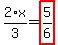 2%2F3%2Ax=highlight_red%28+5%2F6+%29