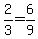 2%2F3+=+6%2F9
