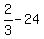 2%2F3+-+24