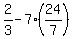 2%2F3+-+7%2824%2F7%29