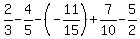 2%2F3-4%2F5-%28-11%2F15%29%2B7%2F10-5%2F2