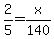 2%2F5+=+x%2F140