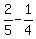 2%2F5+-+1%2F4