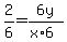 2%2F6=6y%2F%28x%2A6%29