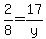 2%2F8=17%2Fy