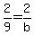 2%2F9=2%2Fb