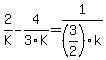 2%2FK+-+4%2F3K+=+1%2F%283%2F2%29k