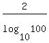 2%2Flog%2810%2C100%29
