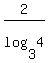 2%2Flog%283%2C4%29