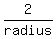 2%2Fradius