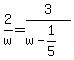 2%2Fw=3%2F%28w-1%2F5%29