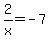 2%2Fx=-7