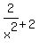 2%2Fx%5E2%2B2