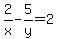 2%2Fx-5%2Fy=2