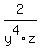 2%2Fy%5E4z